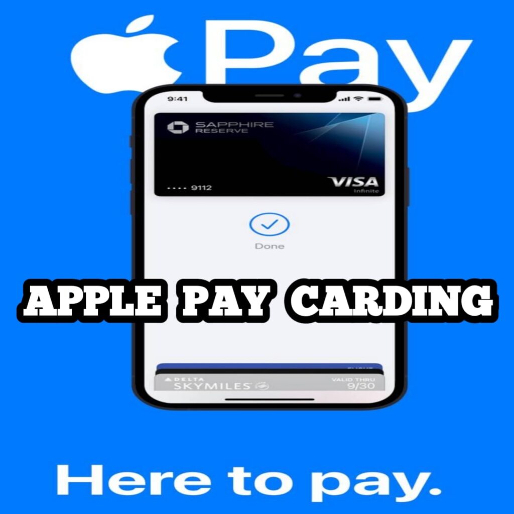 Apple Pay Method: Step by step Apple Pay Carding