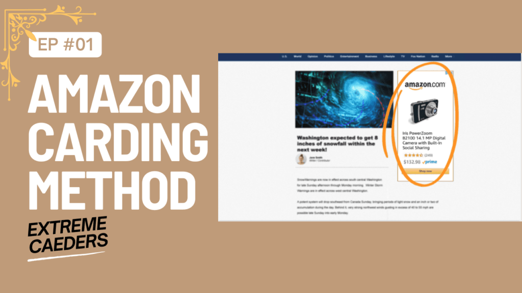 Complete Amazon carding Method: Free Amazon Tips and Tricks