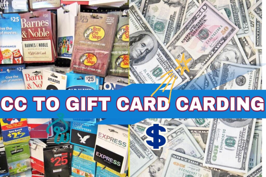 CC TO GIFT CARD CARDING METHOD FOR INSTANT CASHOUT