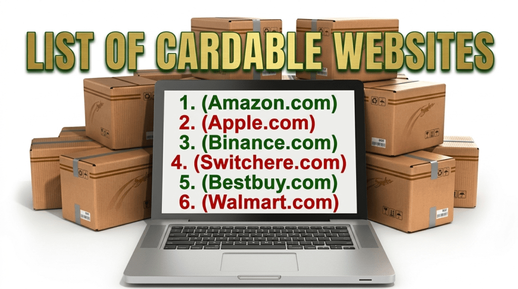 Best Cardable Websites for Carding Transactions